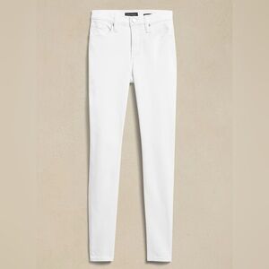 Banana Republic Crisp White Skinny Jeans
